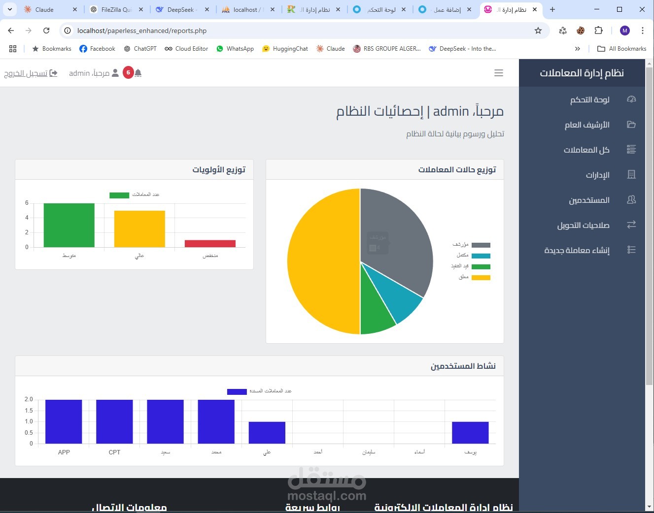 نظام الإدارة بدون ورق